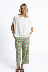 Humidity Lush Top - Cream